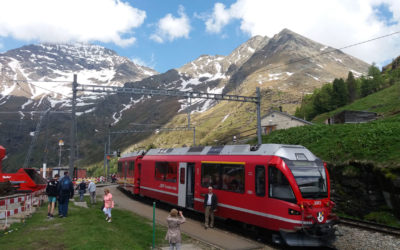 Mit dem Panoramazug zum anderen Ende der Via Valtellina
