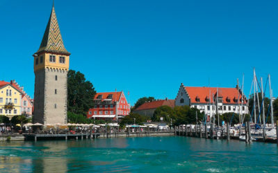 Lindau: Mit der Bahn auf die Bodenseeinsel