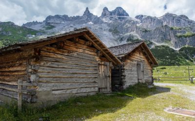 Traditionelle 3-Stufen-Landwirtschaft im Montafon