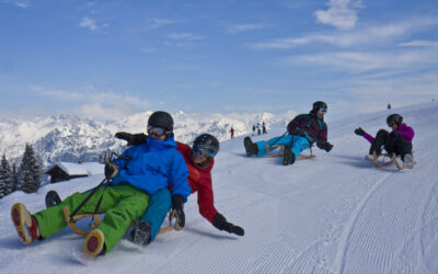 Rodeln oder Schlitten fahren im Montafon